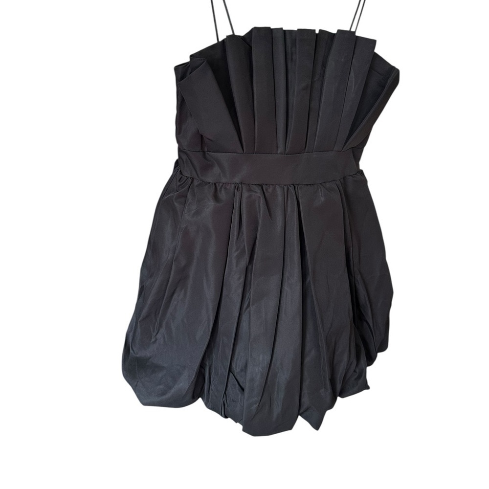 DO+BE Elegant Black Strapless Dress size L - Picture 3 of 10